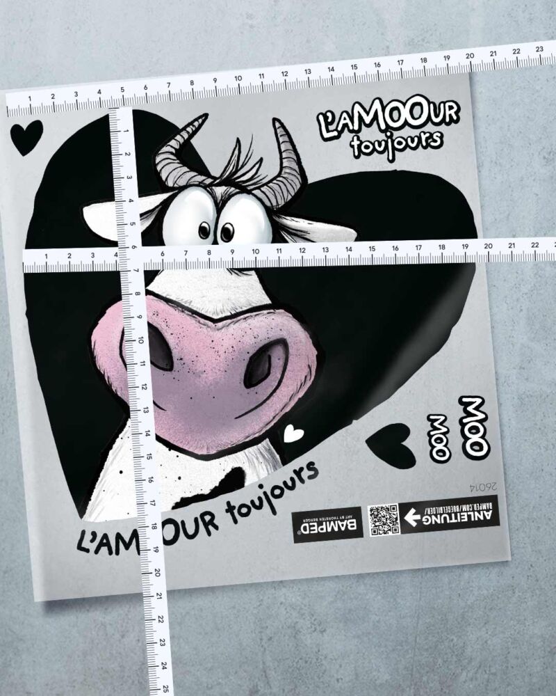 BÜGELBILD "L'AMOOUR TOUJOURS" – Bild 3