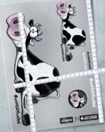 BÜGELBILD "UNMOOTIVATED" / COW – Bild 3