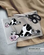 BÜGELBILD "UNMOOTIVATED" / COW