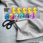 BÜGELBILD "DUCK" / BE YOU. NOT THEM.