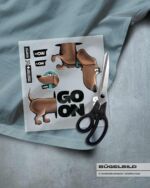 BÜGELBILD "DACKEL BERNY" / GO ON