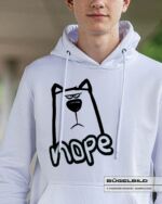BÜGELBILD "NOPE" / DOG