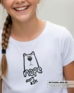 BÜGELBILD "NOPE" / DOG – Bild 4
