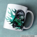 KERAMIKTASSE "MONSTA CRUISE"