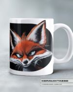KERAMIKTASSE "FOX DEVILS WILD" – Bild 2