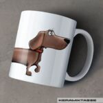 KERAMIKTASSE "DACKEL BERNY"
