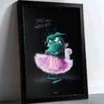 ART PRINT "GRUMMELFEE" / Wünsche