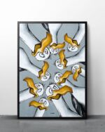 ART PRINT "MÖWE OLE" / KLÖNSCHNACK