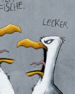 ART PRINT "MÖWE OLE" / BUTTER – Bild 2