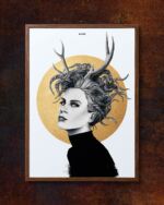 ART PRINT "MYSTERY GIRL" – Bild 3