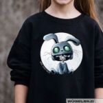 BÜGELBILD "Monsterhasi"