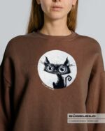 BÜGELBILD "KATZE CRAZY" / Psycho – Bild 4