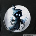 BÜGELBILD "Witchcraft Warrior" / Vollmond