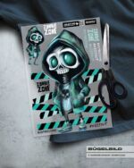 BÜGELBILD "ZOMBIE ZONE" / XL – Bild 2