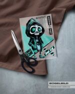 BÜGELBILD "ZOMBIE ZONE" / M – Bild 2